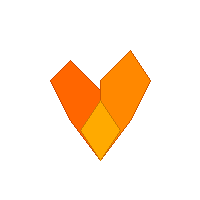 Fire flame resembling the character 火